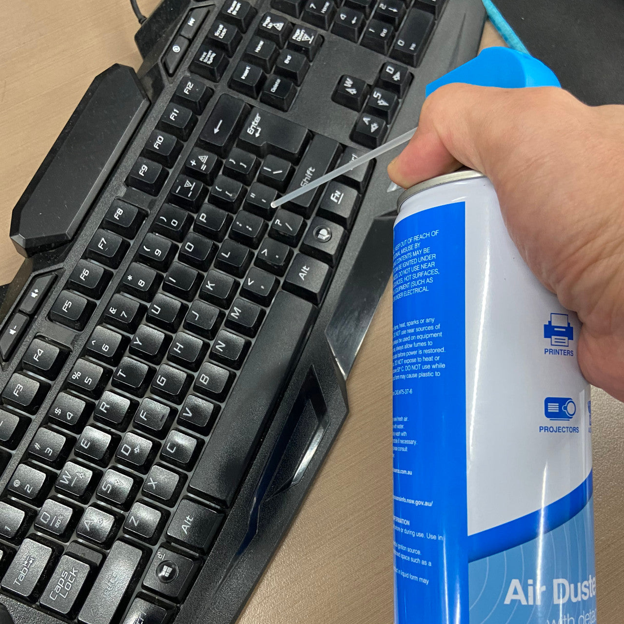 Laser 400ml Air Duster Spray - Computer & Electronics Cleaner - Image 5