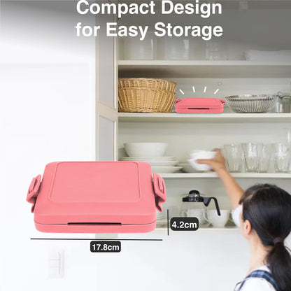 Laser Microwave Toastie Maker Flamingo Pink - Image 5