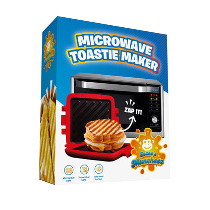 Laser Microwave Toastie Maker with Heatwave Tech Red - Image 9