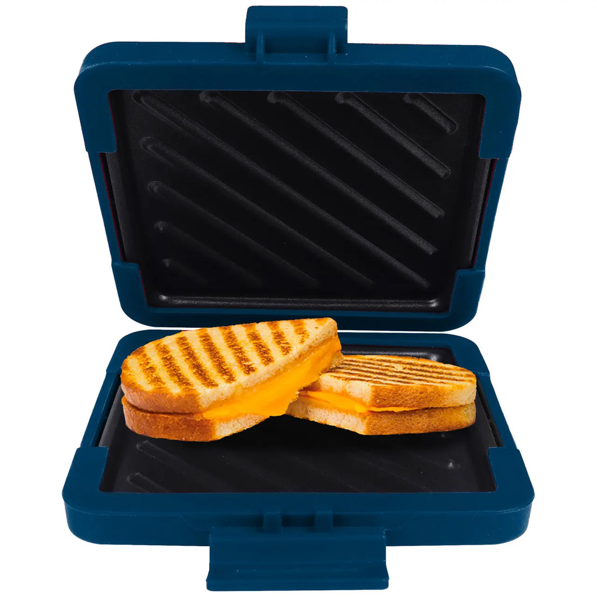 Laser Heatwave Tech Microwave Toastie Maker Blue