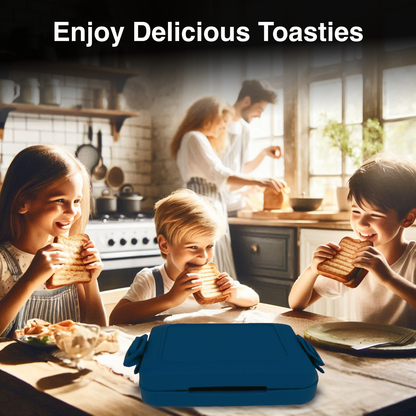 Laser Heatwave Tech Microwave Toastie Maker Blue - Image 2