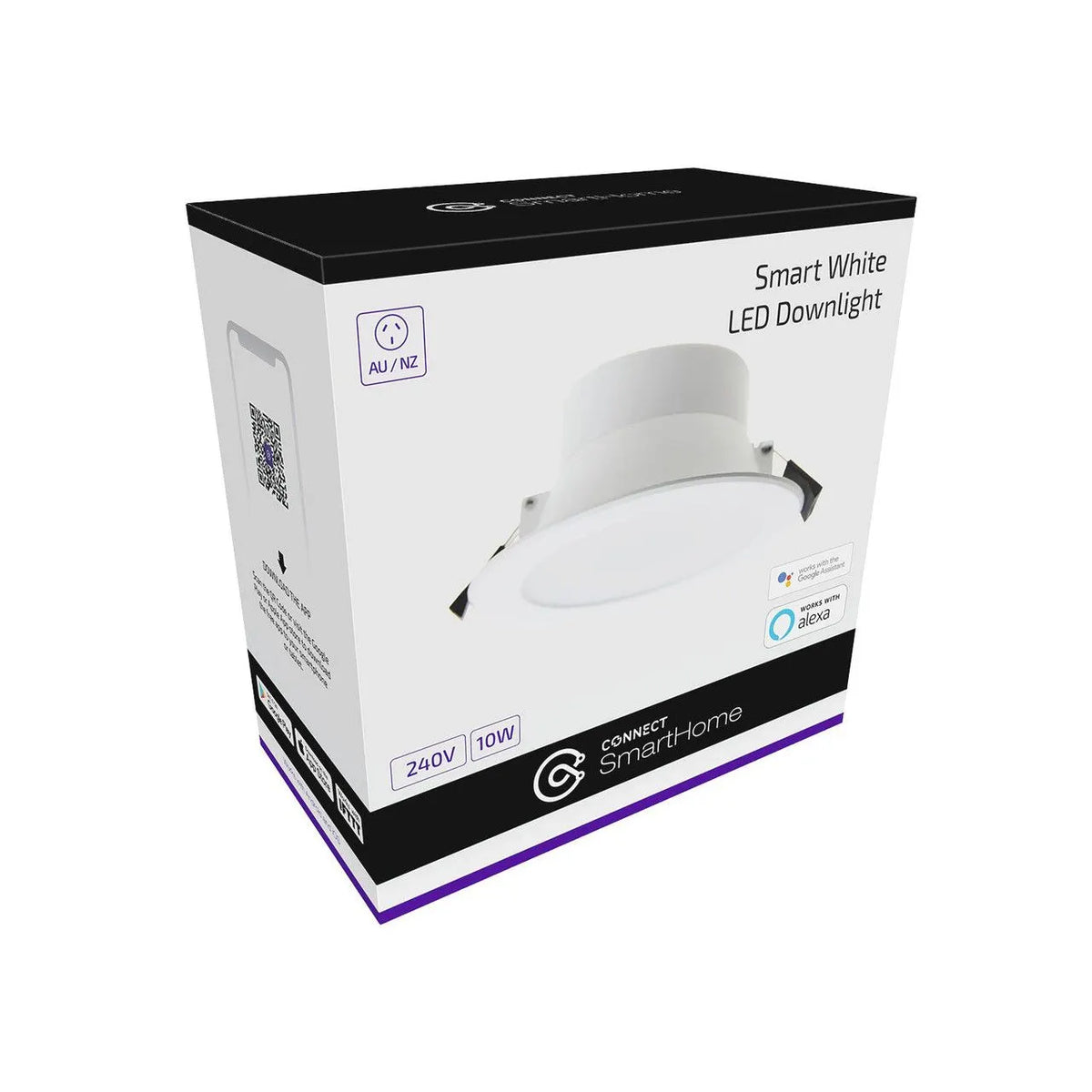 Connect 10W Smart White LED Downlight 240V - Image 3