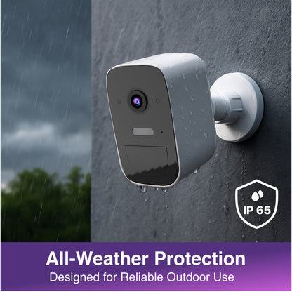 Connect SmartHome Wireless 2K Outdoor Camera 4 Pack - Image 2