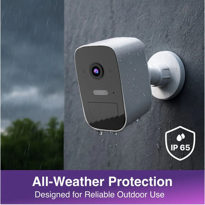 Connect 2K Outdoor Security Camera Twin Pack - Image 2
