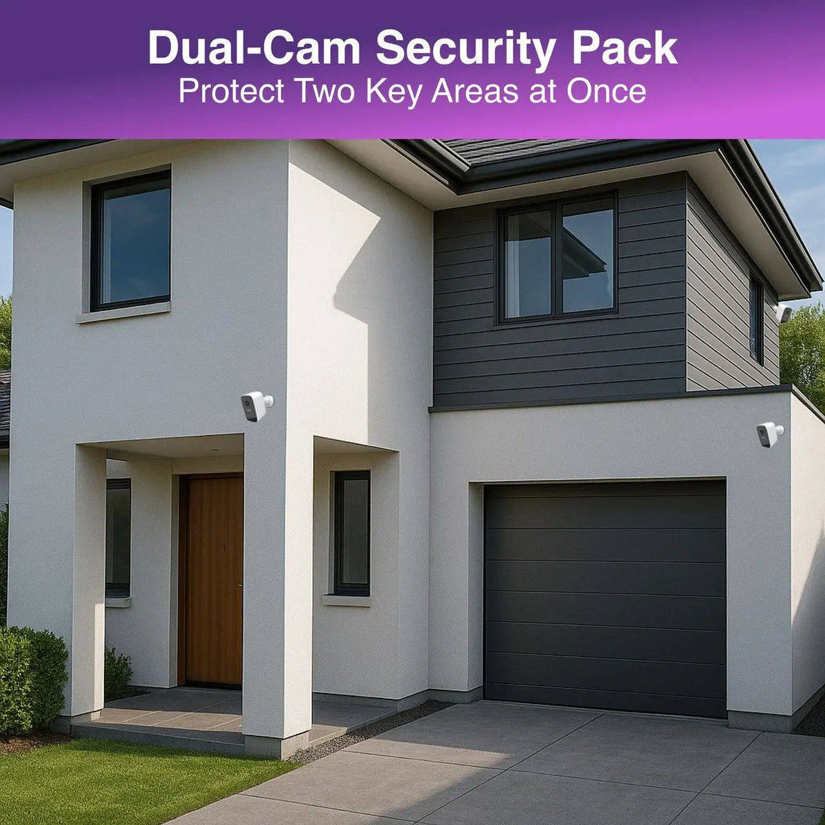Connect 2K Outdoor Security Camera Twin Pack - Image 7