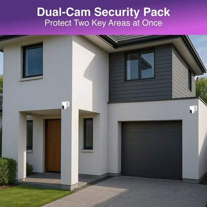 Connect SmartHome 2K Outdoor Camera 2 Pack - Image 4