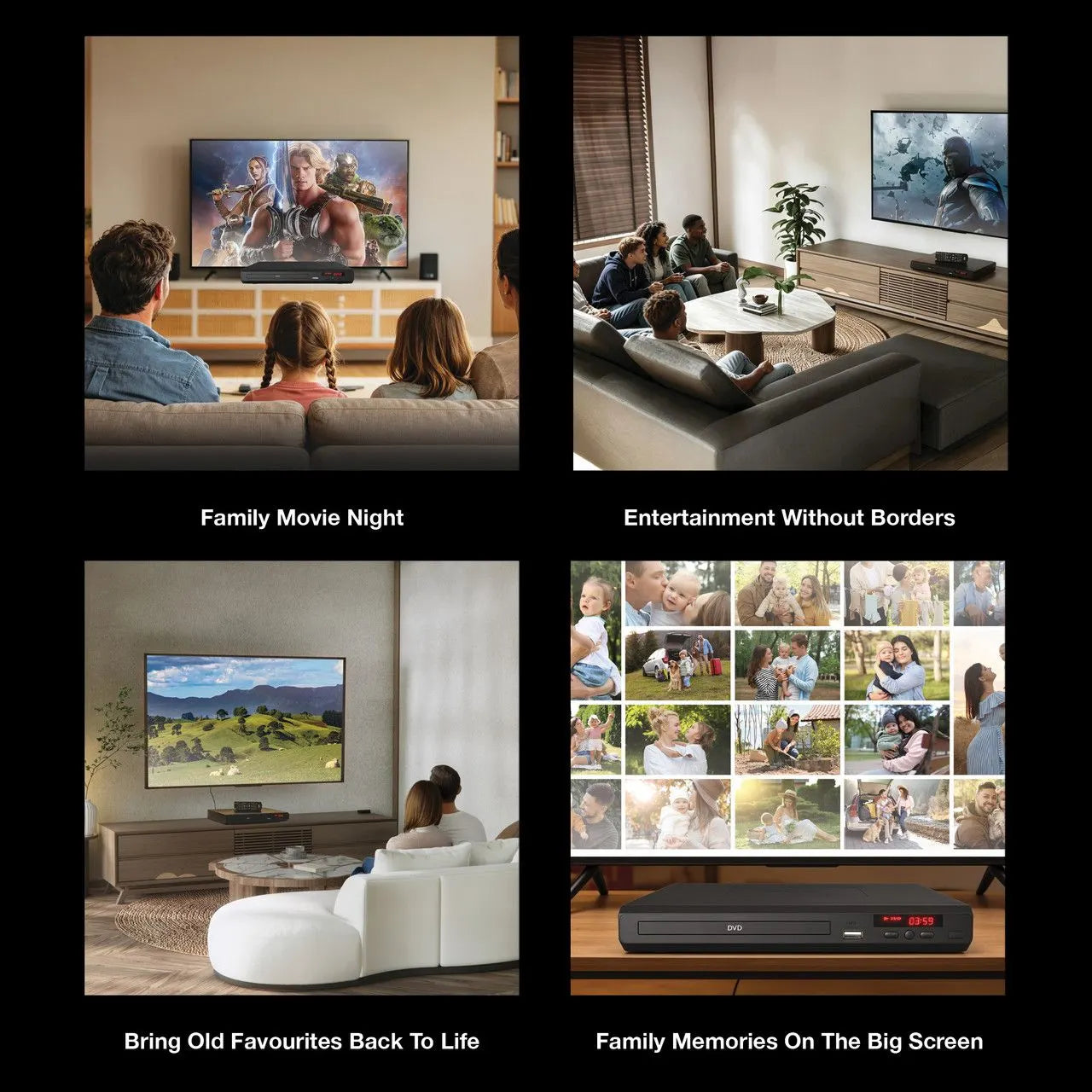 Laser Multi-Region DVD Player with HDMI and USB - Image 7