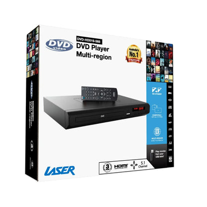 Laser Multi-Region DVD Player with HDMI and USB - Image 8