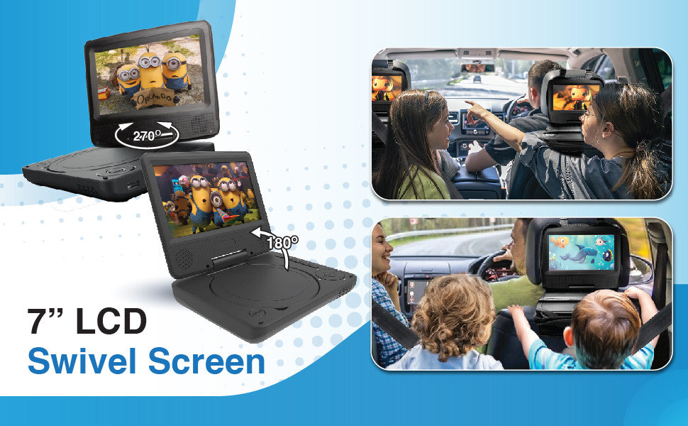 Laser Portable DVD Player 7 inch - Image 7