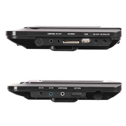 Laser 9 Inch Dual Screen DVD Player Black - Image 8