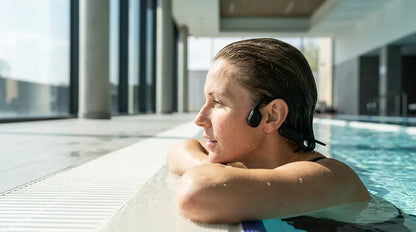 Laser Bone Conduction Headphones for Swimming Black - Image 9