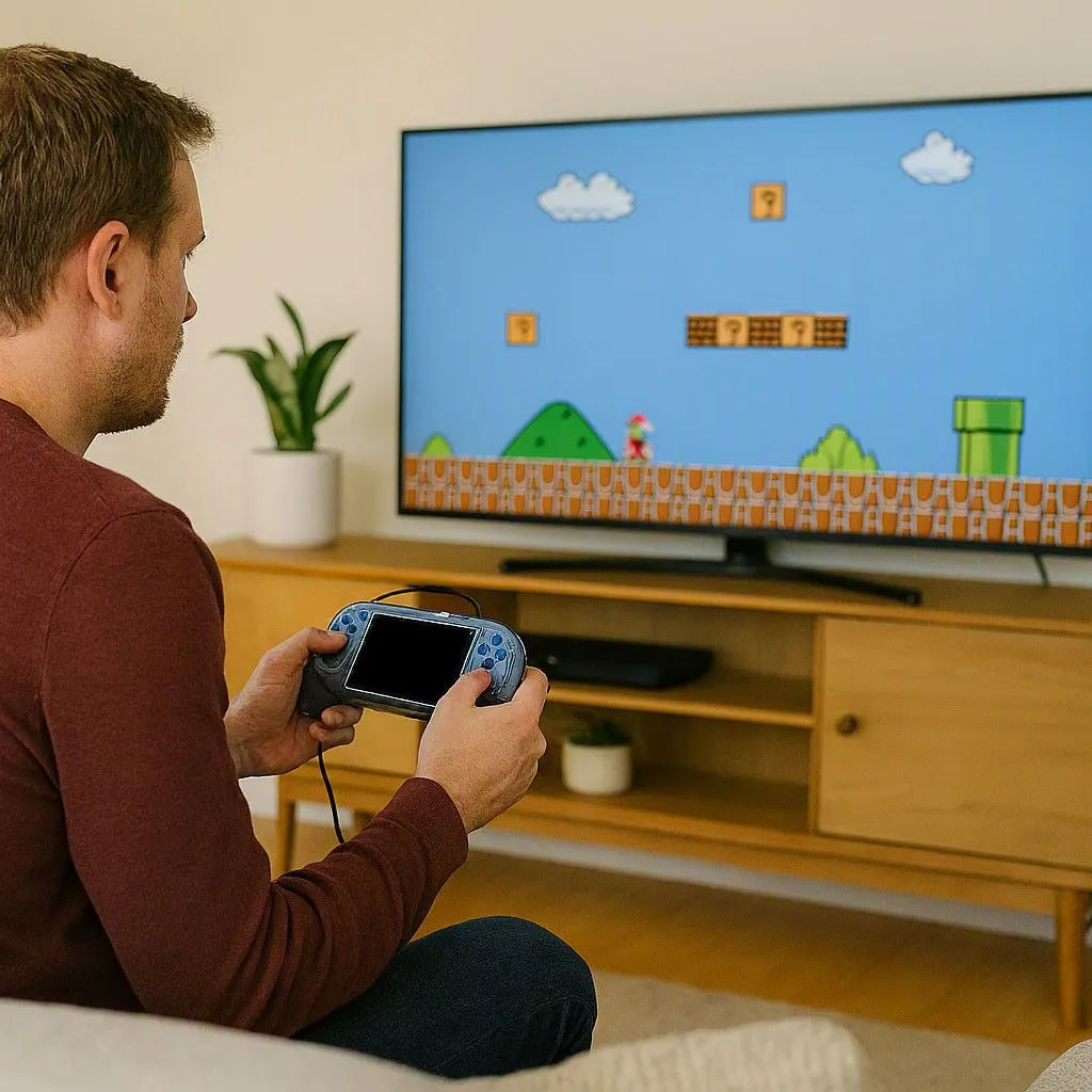 Retro Handheld Game Console with 3 Inch Screen - Image 3
