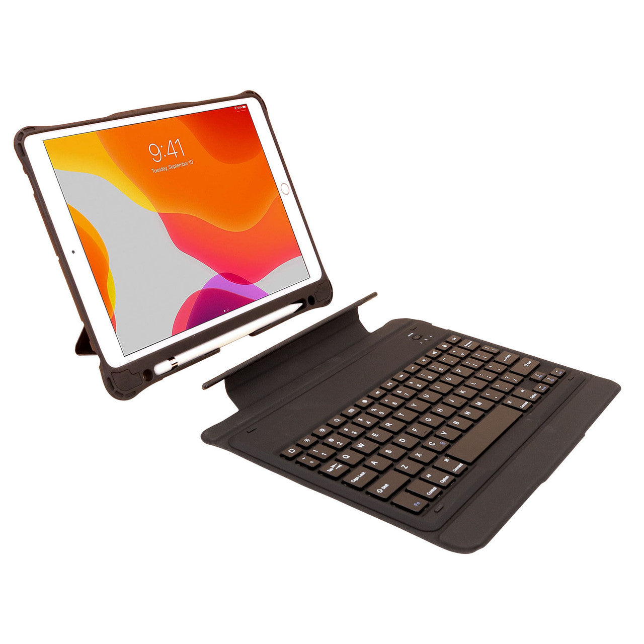Laser iPad 10.2-inch Wireless Keyboard Case Black - Image 2