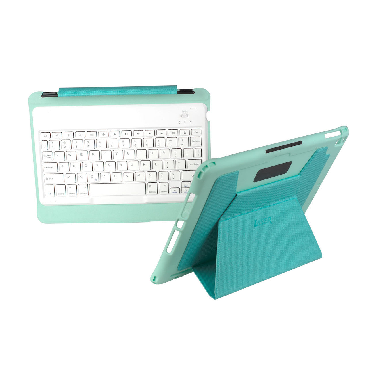 Laser iPad 10.2-inch Wireless Keyboard Case Green - Image 6