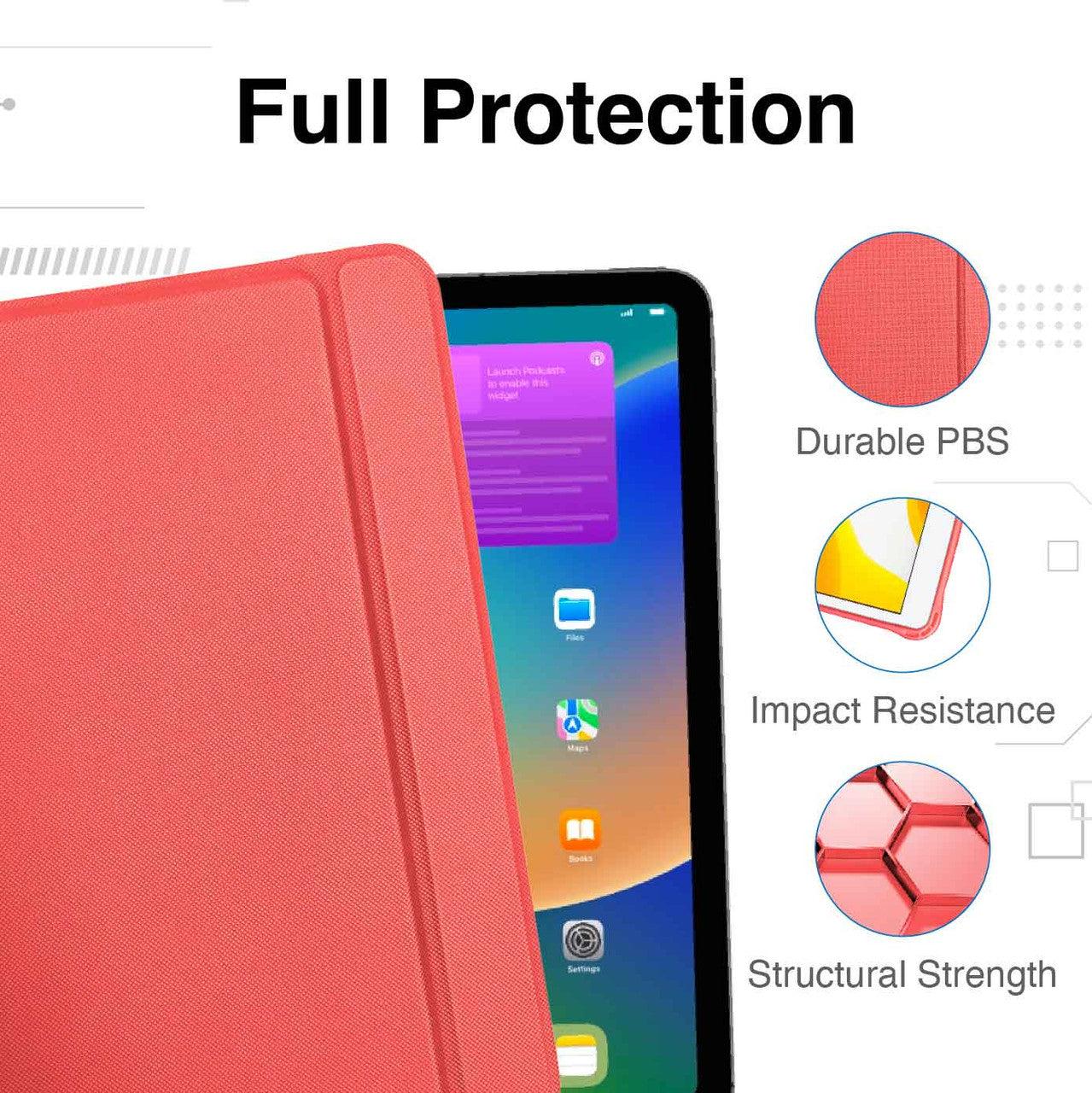 Laser iPad 10.9-inch Wireless Keyboard Case Watermelon - Image 5
