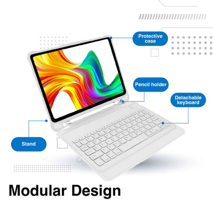 Laser iPad 10.9-inch Wireless Keyboard Case White - Image 6