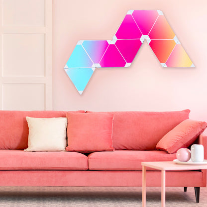 Laser Smart DIY Triangle Light WiFi RGB 10-Pack - Image 4
