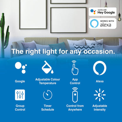 Laser 5W Smart White Bulb E14 - App & Voice Controlled - Image 9