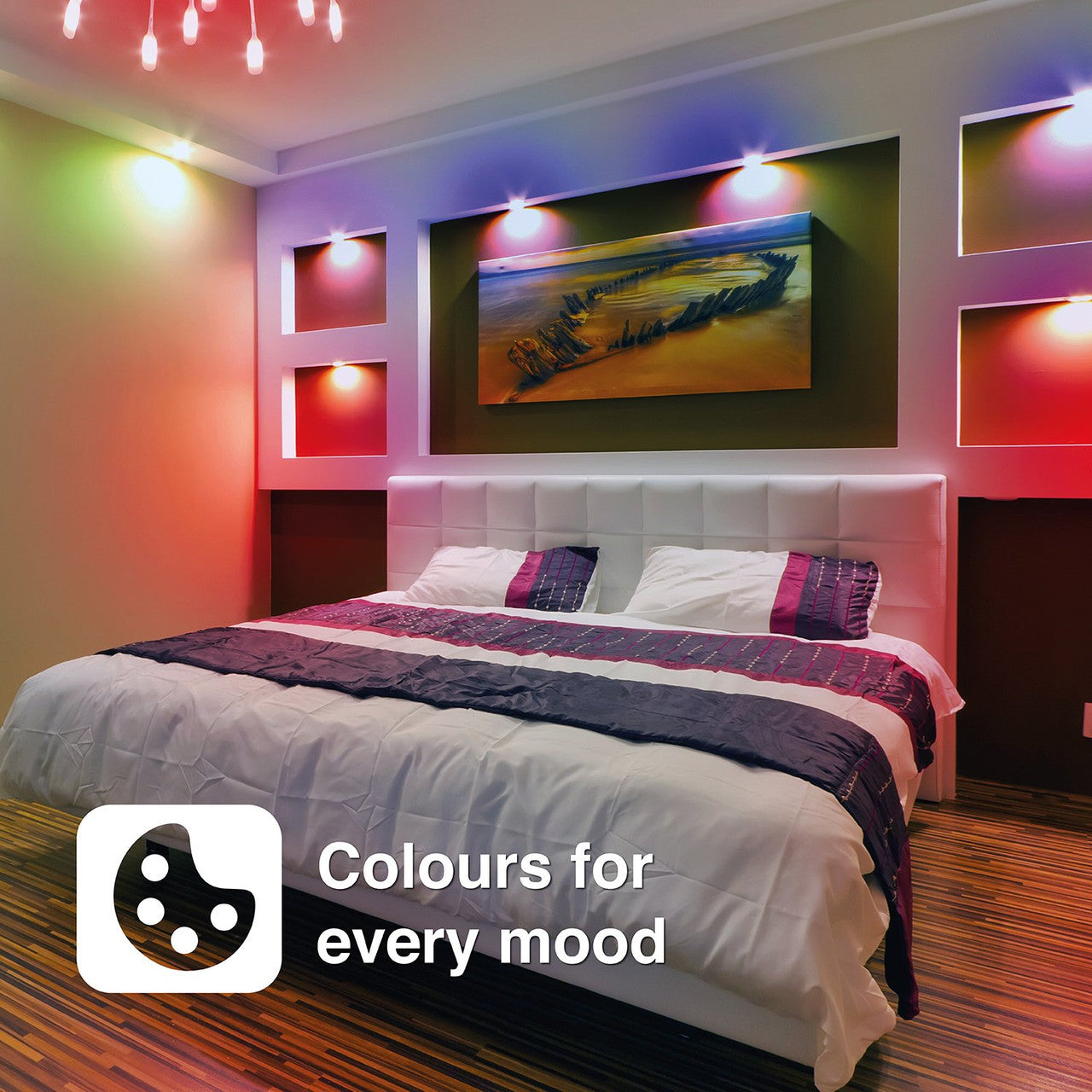 Laser 10W Smart RGB Bulb E27 - App & Voice Control - Image 6