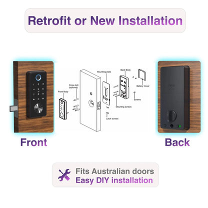 Laser Smart Home Smart Deadbolt Keyless Entry - Image 7