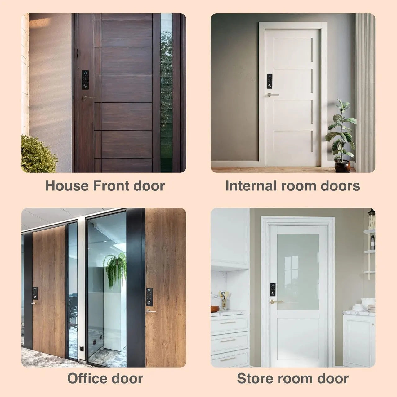 Laser Smart Home Smart Deadbolt Keyless Entry - Image 8