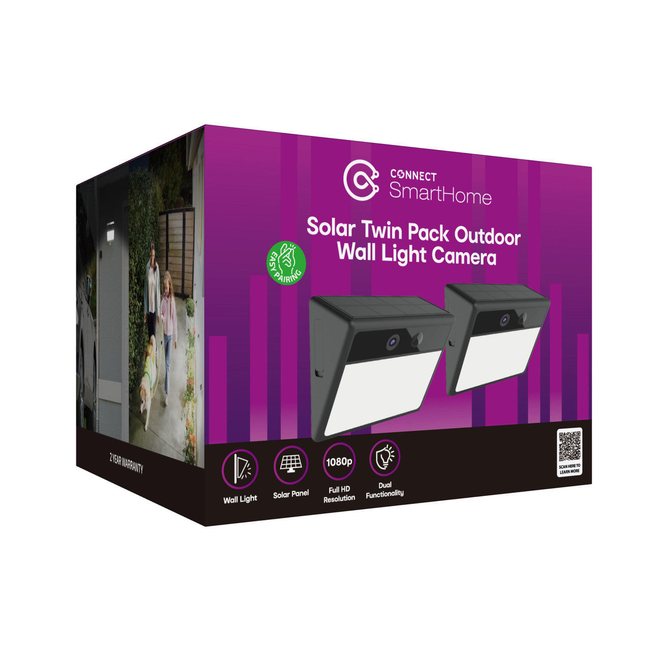 Laser Outdoor Wall Light Camera Twin Pack - Image 7