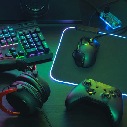 Laser RGB LED Gaming Mouse Pad Extra Large - Image 4