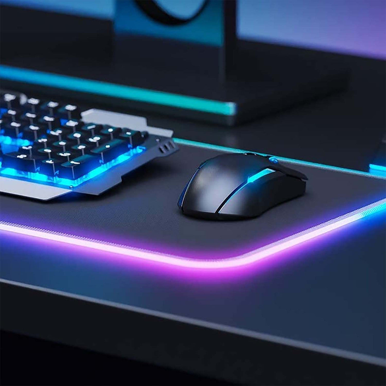 Laser RGB LED Gaming Mouse Pad Extra Large - Image 5