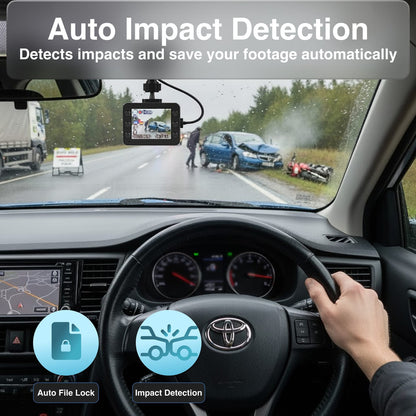 Laser Full HD Dash Camera 2.5 Inch Display - Image 4