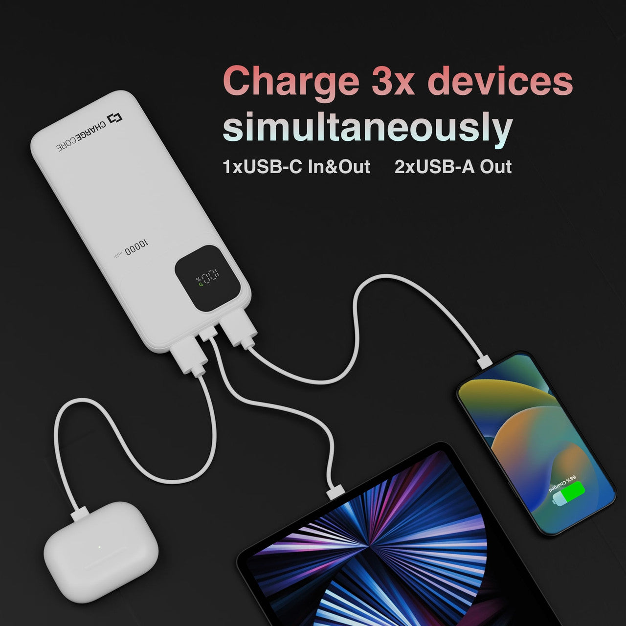 ChargeCore SafeCharge Max 10K - White - Image 7