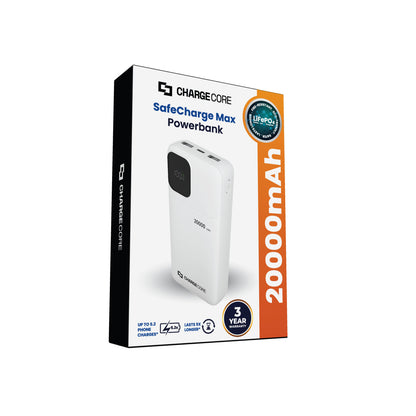 ChargeCore SafeCharge Max 20K - White - Image 7