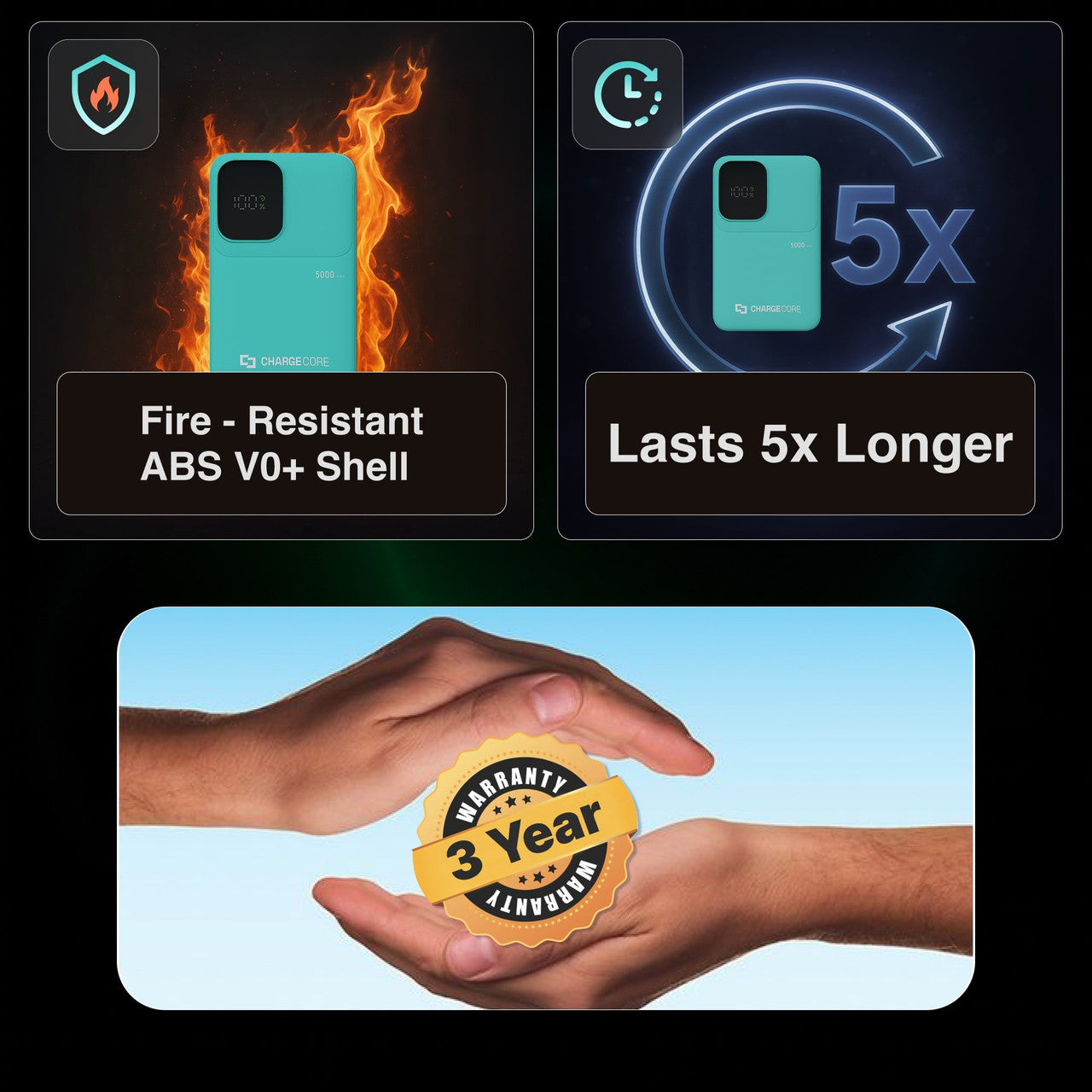 ChargeCore SafeCharge Max 5K - Aquatic Awe - Image 5