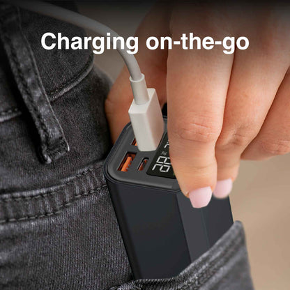Laser 100W PD 20000mAh Laptop Power Bank Black - Image 2