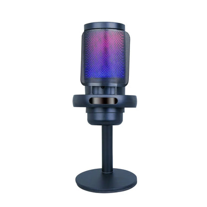 Laser RGB Streaming Microphone with Headphone Jack - Image 6