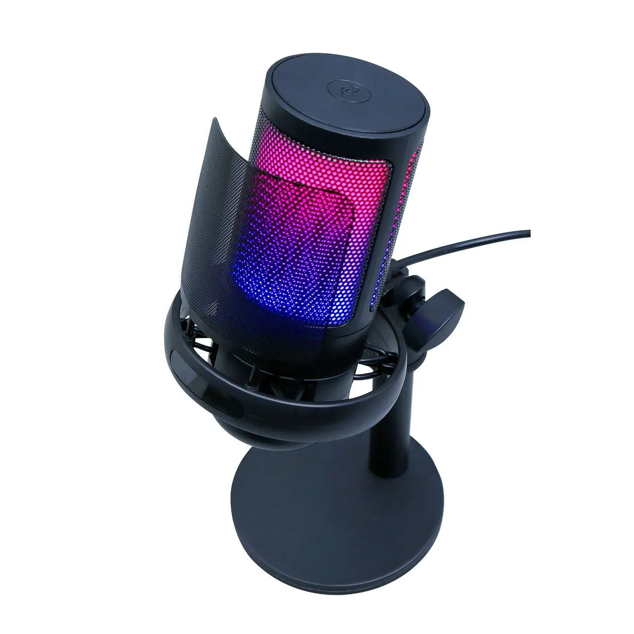 Laser RGB Streaming Microphone with Headphone Jack - Image 7