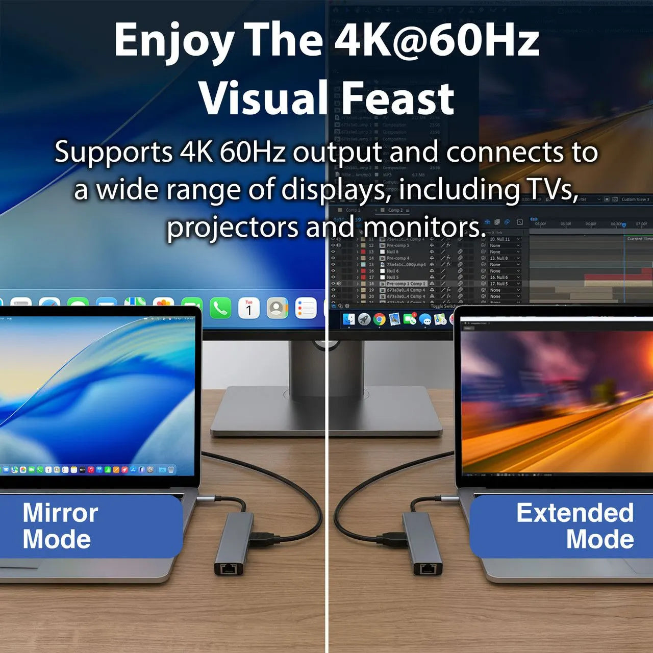 Laser USB-C 7 Port Hub with HDMI and Ethernet - Image 3