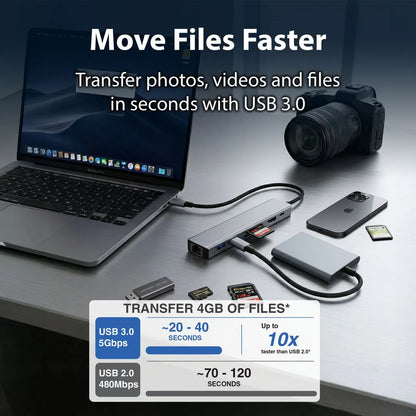 Laser USB-C 7 Port Hub with HDMI and Ethernet - Image 7