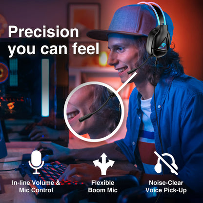Laser RGB Infinity Wired Gaming Headphones - Image 3