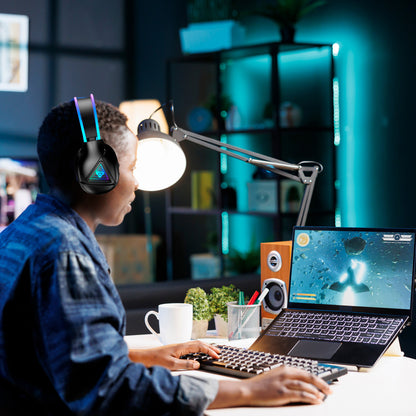 Laser RGB Infinity Wired Gaming Headphones - Image 7