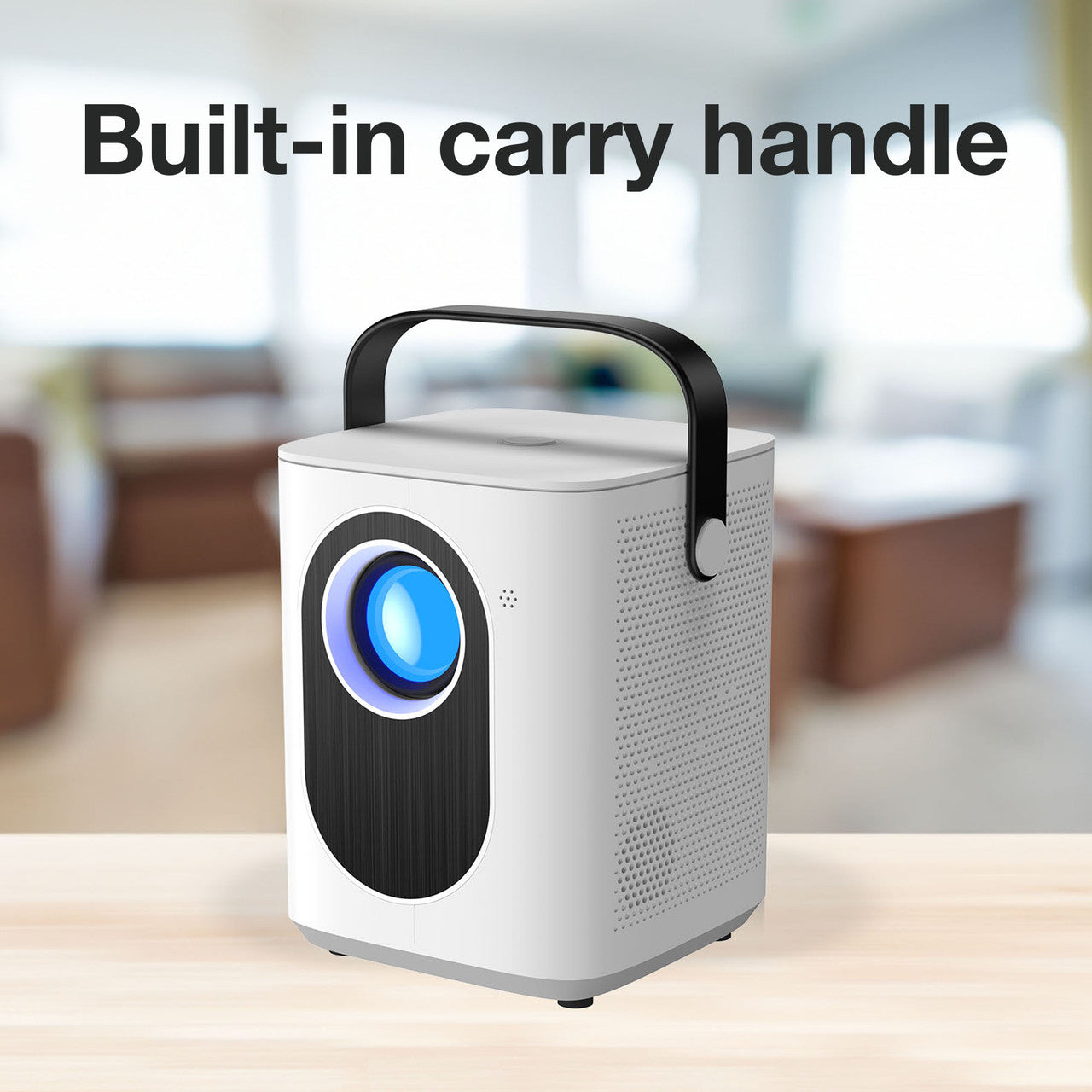 Laser Cube Android Projector with 120in Screen - Image 4