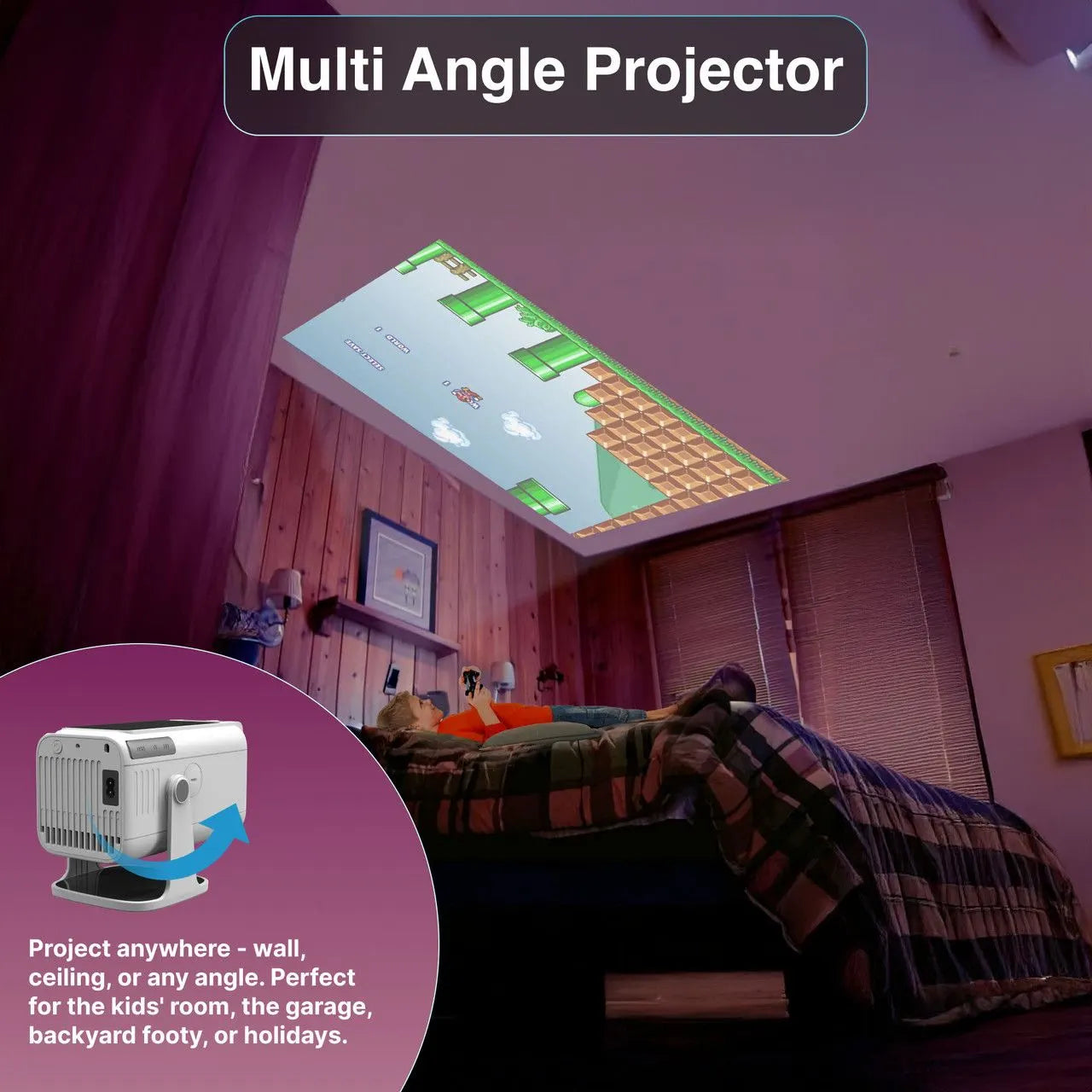 Laser Precision Outdoor Gaming Projector Bundle - Image 4