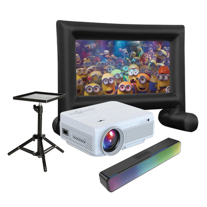 Laser 1080P Outdoor Cinema Bundle 144 Inch - Image 4