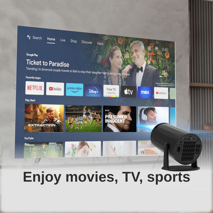 Laser Multi Angle Android LED Projector Black - Image 5
