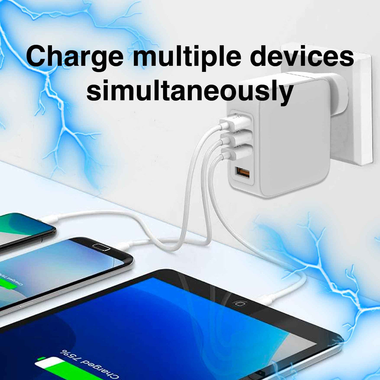 Laser 100W GaN USB-C and USB-A Wall Charger - Image 5