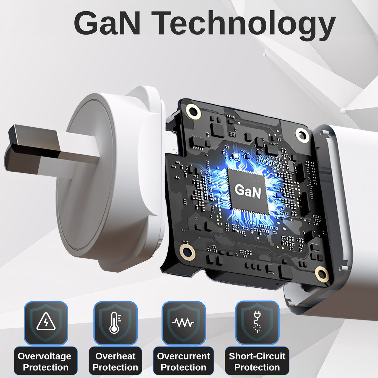 Laser ChargeCore 45W PD GaN USB-C Wall Charger - Image 3