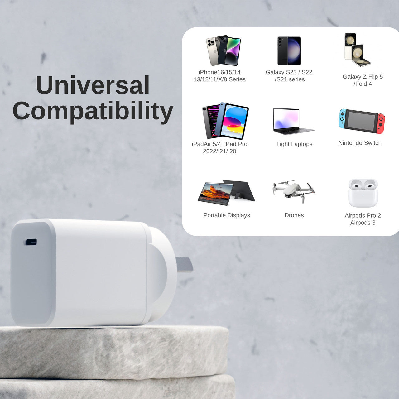 Laser ChargeCore 45W PD GaN USB-C Wall Charger - Image 4
