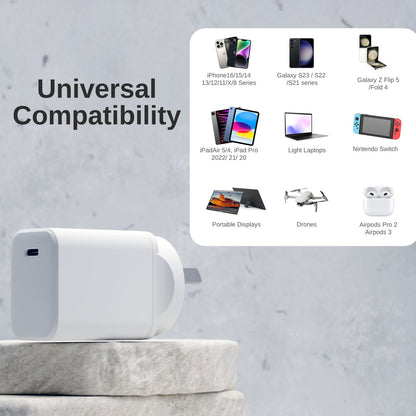 Laser ChargeCore 45W PD GaN USB-C Wall Charger - Image 4