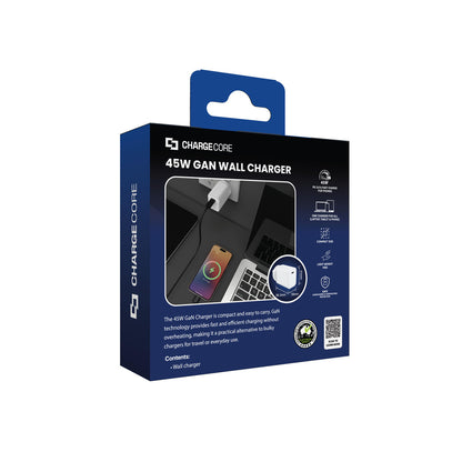 Laser ChargeCore 45W PD GaN USB-C Wall Charger - Image 9