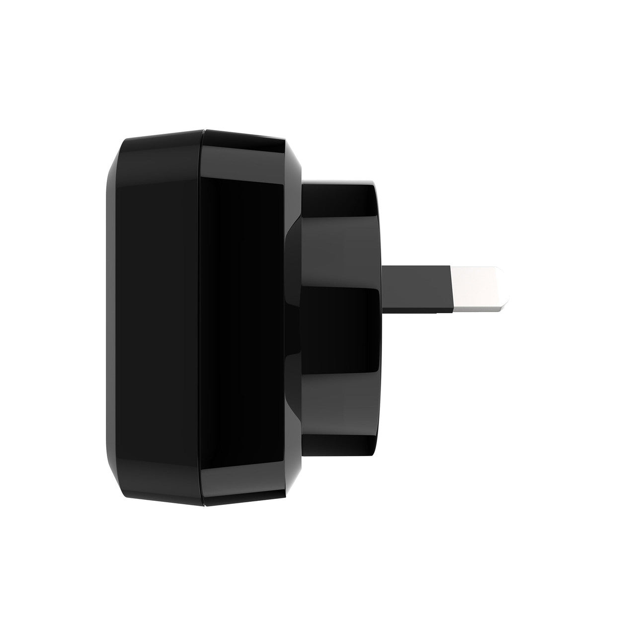 Laser Fast Charging Dual USB Wall Charger with 3 in 1 Cable - Black - Image 5