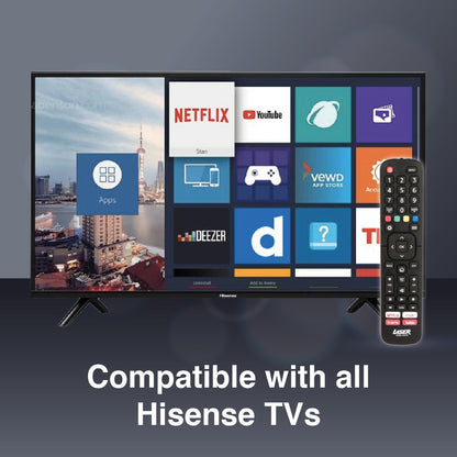 Laser Remote Control for Hisense TV Black - Image 3